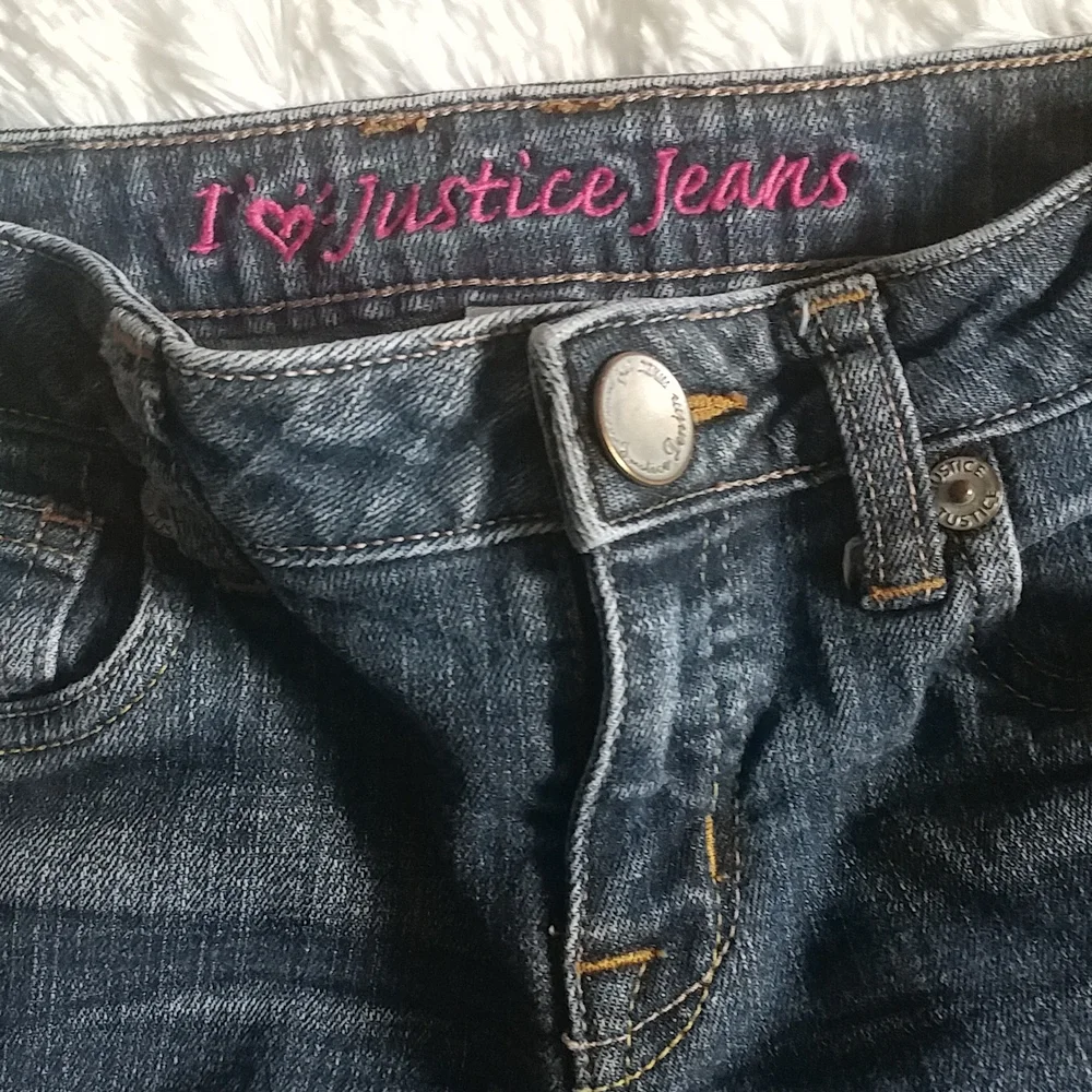 Girls JUSTICE JEANS Simply Low size 8